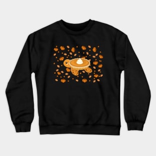 Pumpkin Pie Turtle Crewneck Sweatshirt